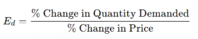 Inelastic Demand