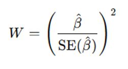 Wald Test in Logistic Regression